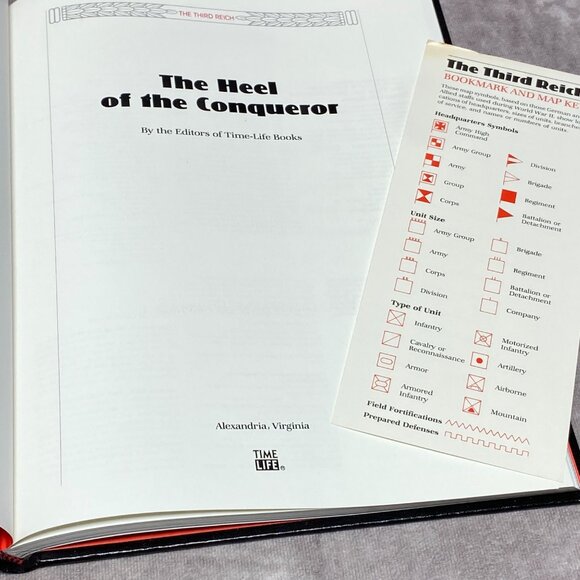 The Heel of the Conqueror (The Third Reich) 1991 Hardcover Time-Life Books WWII - Picture 2 of 10